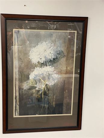 Framed Floral Print