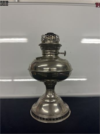 Antique Nickel Reyo OOil Lamp