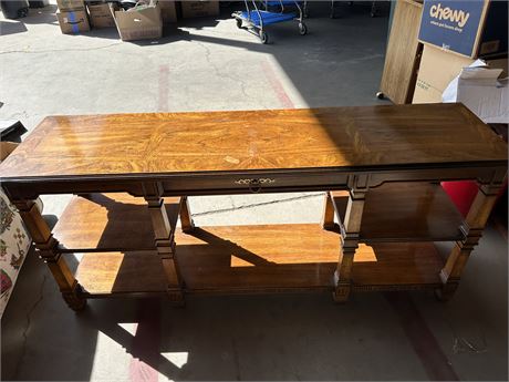 Old Table/Entertainment Center-Real Wood