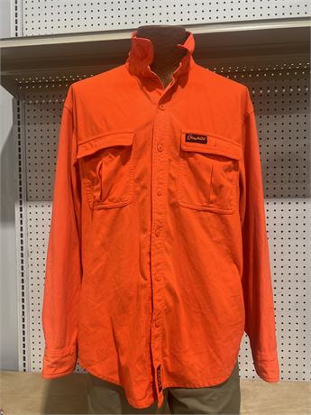 Size L Gamehide Polyester Orange Long Sleeve