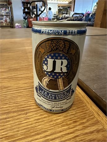 J.R. Ewing’s Private Stock Empty Beer Can