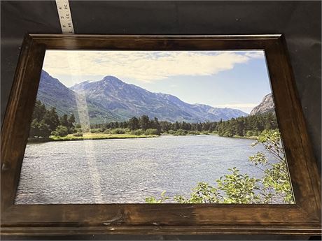 *Still Water Landscape Framed Print*