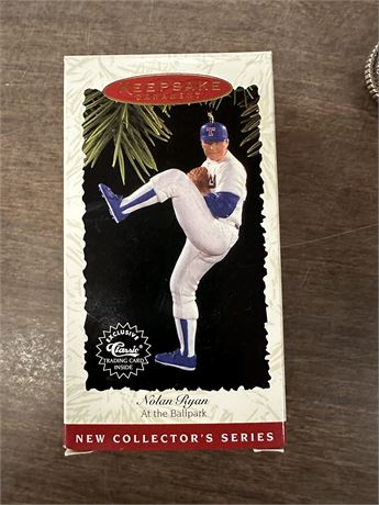 Nolan Ryan Collectors Ornament