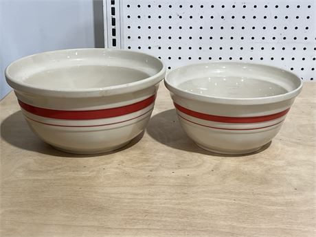 Over and Back Inc Red Ribbon Nesting Bowl Set