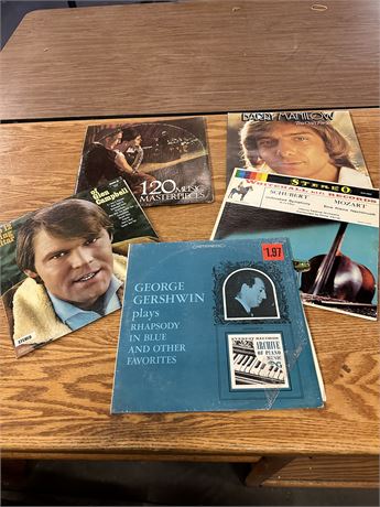 120 Music Masterpieces, Glen Campbell, Barry Manilow, Schubert and Mozart, Georg