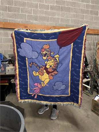 Pooh, Tigger and Piglet Lap Quilt