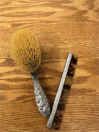 Vintage Brush and Comb