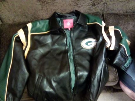 Green Bay Leather Coat