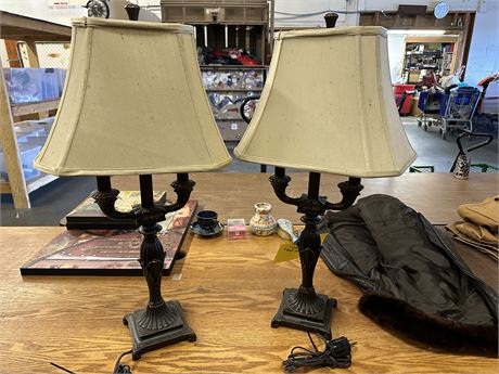 Vintage Lamps x 2