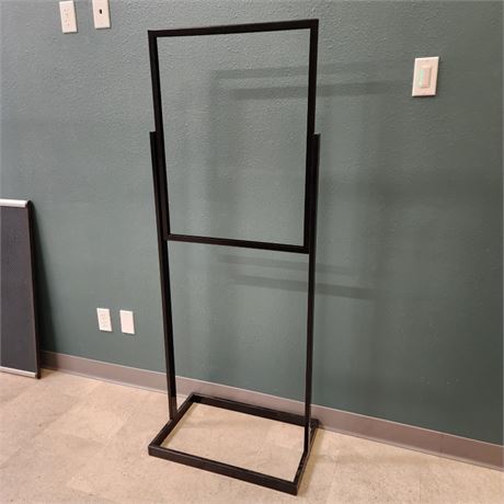 Floor Sign Holder Stand - 24x62