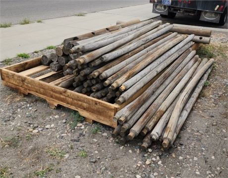 Fence Posts & Rails (8'x3" - 65pcs) (77"x5" - 23pcs)...Pallet Not Included!