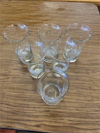 Captain’s Ship Glasses. Set of 6