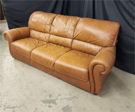 Leather Sofa - 94"