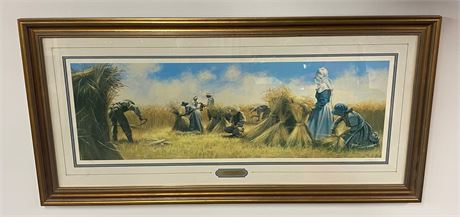 Hal Sutherland “Wheat Harvest” Limited Edition Artwork