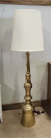 🛋️Very Nice Unique Brass Floor Lamp - 58"⬆️