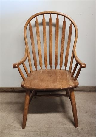 Vintage Windsor Style Wood Chair