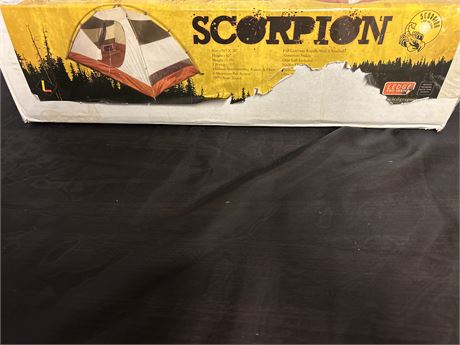 Scorpion 2 Person Tent 92” X 58” Height Is 42”