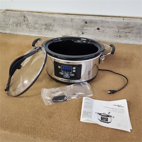 Hamilton Beach Programmable Slow Cooker