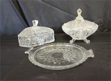 Collectible Glass Trio