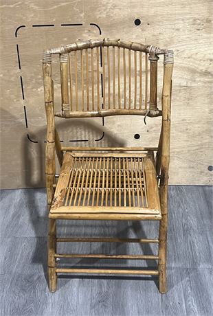 Bamboo Folding Chair