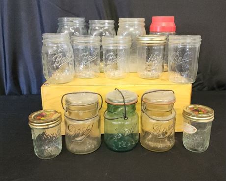 Vintage Canning Jars