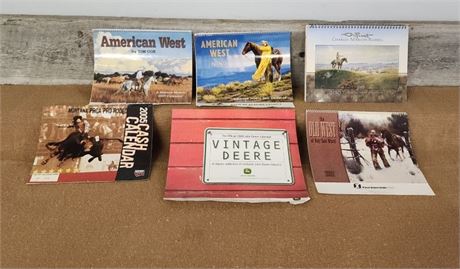 Collectible Western Calenders