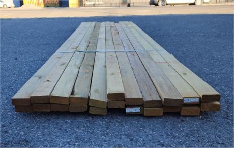 2x4x12' Pressure Treated Lumber - 22pcs. (Bunk #10)