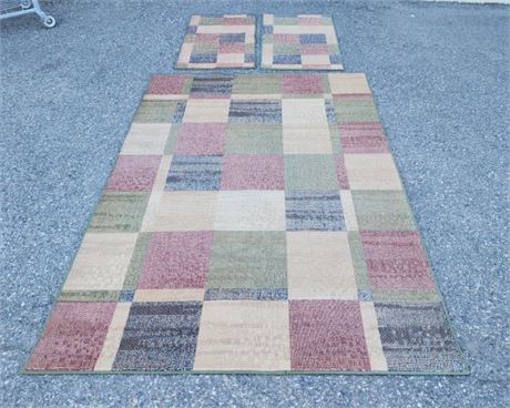 Area  Rug Set - (94x63 - 43x24)