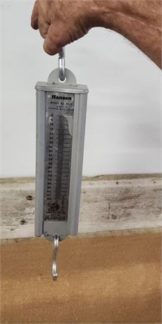 Nice Hanson 100lb Hanging Scale