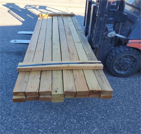 2x4x8' Pressure Treated Lumber - 16pcs. (Bunk #31)