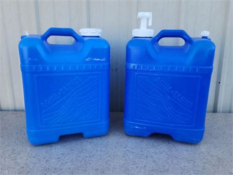 2 - 7 Gallon Water Jugs