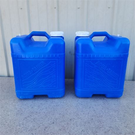 2 - 7 Gallon Water Jugs