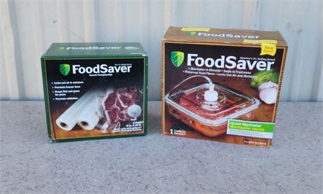 Food Saver Quick Marinater & Bags