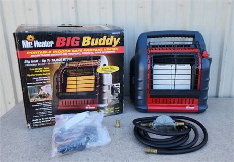 18,000 BTU Big Buddy Propane Heater