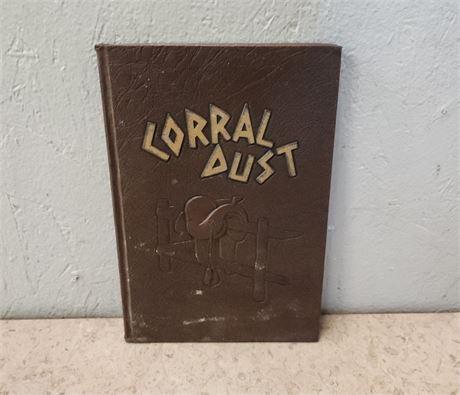 1936 Vintage Corral Dust Mountain Poetry Book