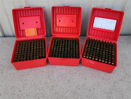 3 Case Guard Cases w/ 338 Brass