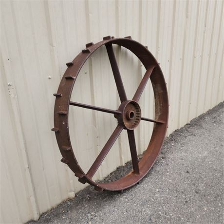 🛞Antique Implement Wheel - 35" Diameter