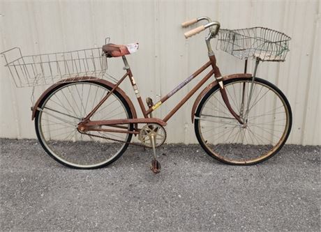 Antique Patina Coast To Coast Bicycle