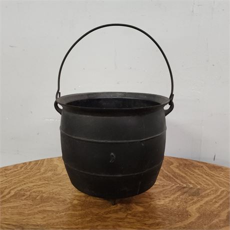 Antique Cast Iron Cauldron