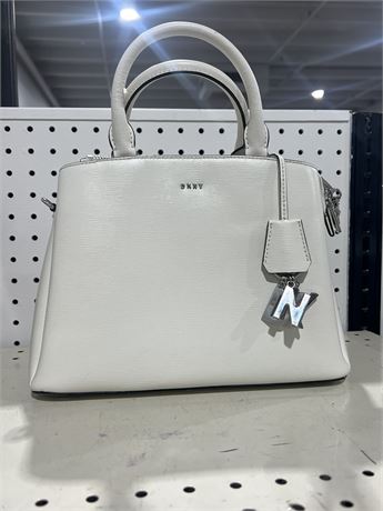 DKNY Optic White Paige Medium Satchel