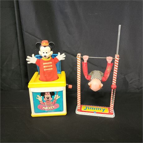 Antique Toy Pair