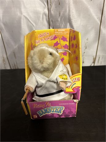 Dancing Kung-Fu Hamster In Original Box