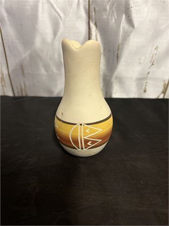 Vintage Clay Pottery Vase Single Root From UTS Tribe