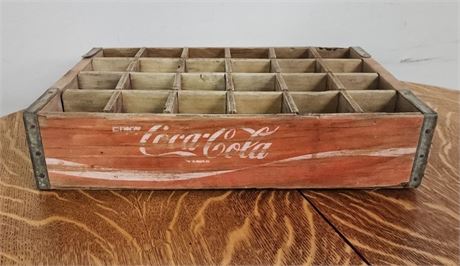 Antique Wood Coca-Cola Crate