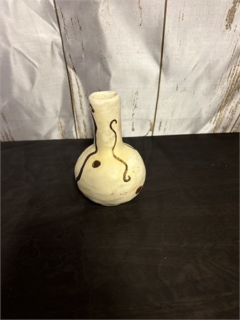 Hand Crafted Pottery Single Root Vase