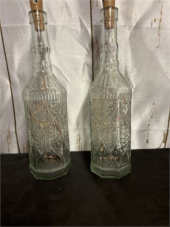 Two Fairy Garden Bottle's.