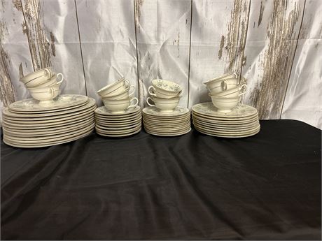 Beautiful 59 Piece Set Of Fine China