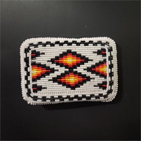 Beaded Belt Buckle