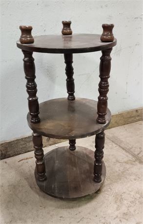 3 Tier Round Accent Table - 14" Diameter x 29"⬆️