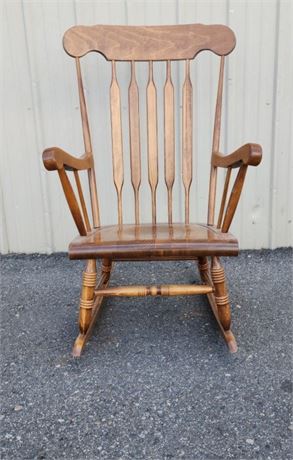 Antique Wood Rocking Chair